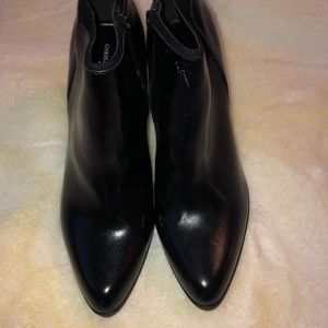 New Charles Jourdan Paris Block heel Booties Sz 10